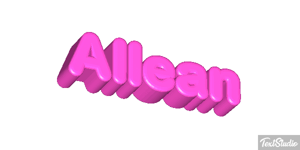 Allean Text effect