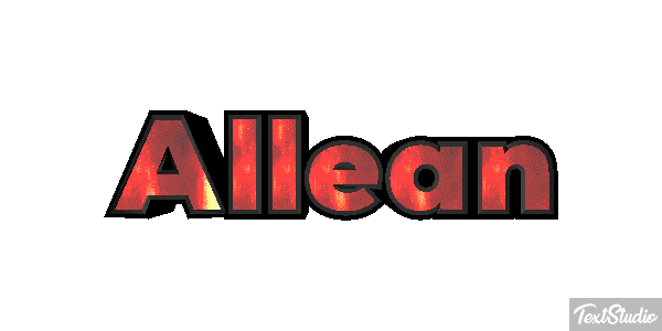 Allean Text effect