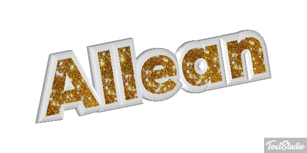 Allean Text effect