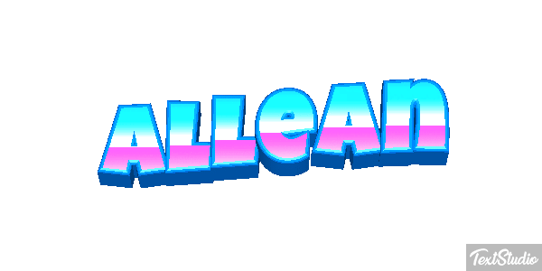 Allean Text effect