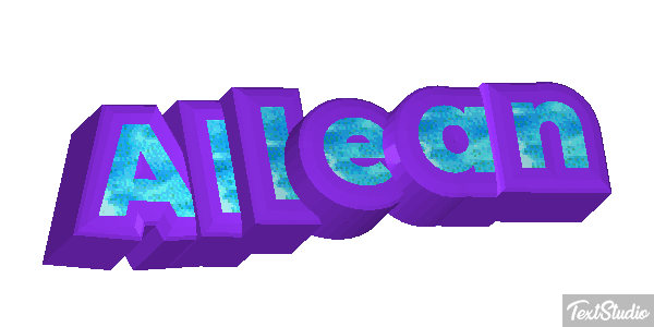 Allean Text effect