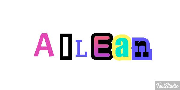 Allean Text effect