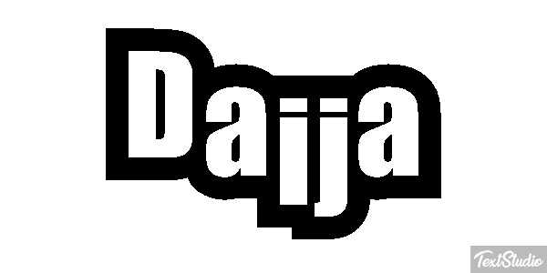 Daija Efecto de texto