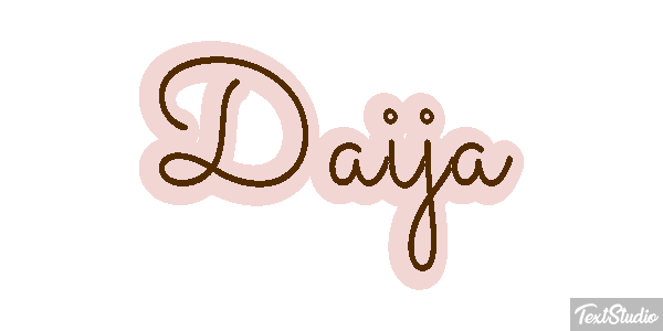 Daija Efecto de texto