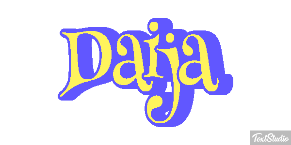 Daija Efecto de texto