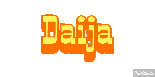 Daija Efecto de texto