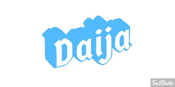 Daija Efecto de texto