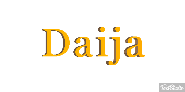 Daija Efecto de texto