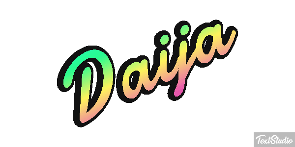 Daija Efecto de texto