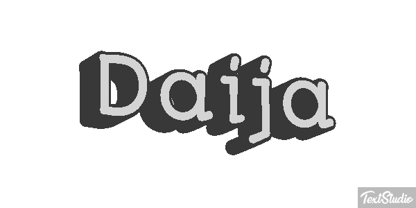 Daija Efecto de texto
