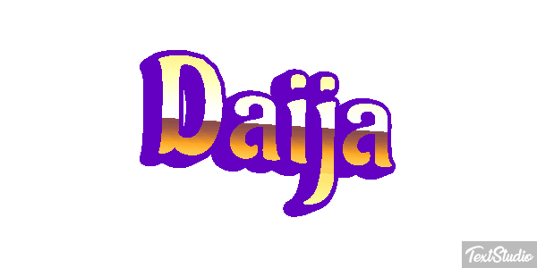 Daija Efecto de texto
