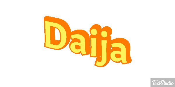 Daija Efecto de texto