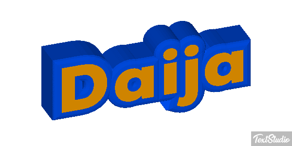 Daija Efecto de texto