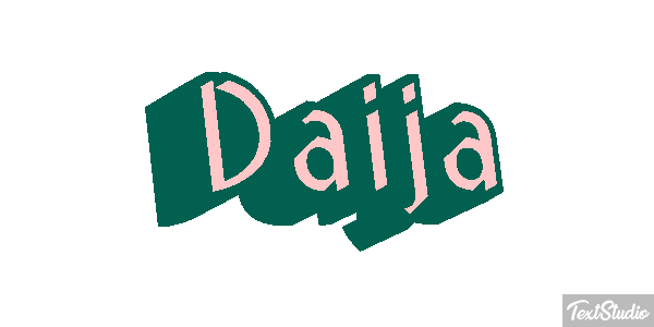 Daija Efecto de texto
