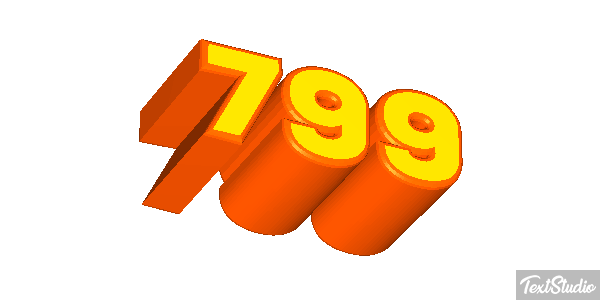 799 Texteffekt