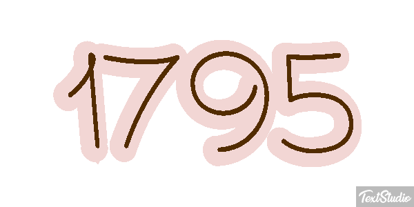 1795 Texteffekt