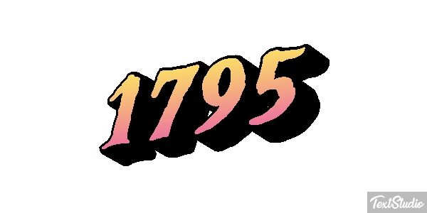 1795 Texteffekt