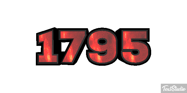 1795 Texteffekt