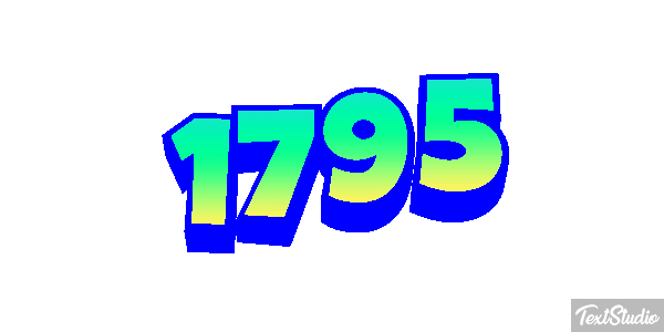 1795 Texteffekt