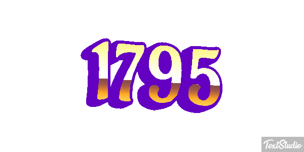 1795 Texteffekt