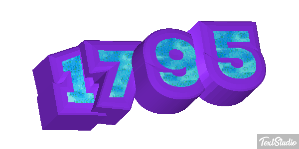 1795 Texteffekt