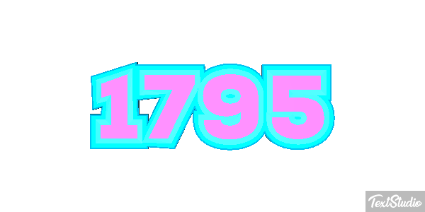 1795 Texteffekt