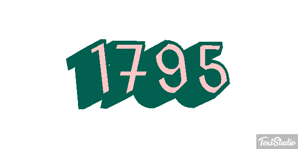 1795 Texteffekt