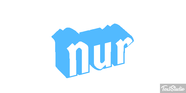 Nur Текстовый эффект