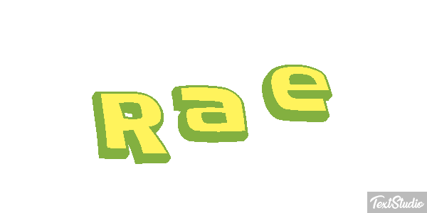 Rae テキスト効果
