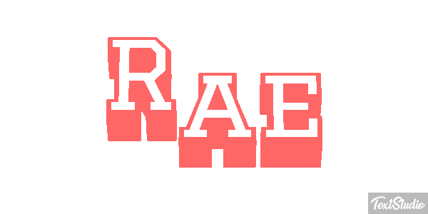 Rae テキスト効果