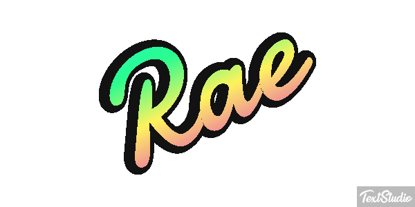 Rae テキスト効果