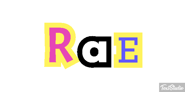 Rae テキスト効果
