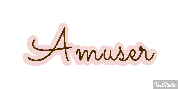 Amuser Texteffekt