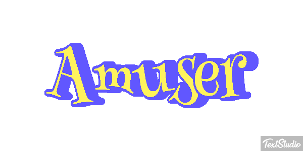 Amuser Texteffekt