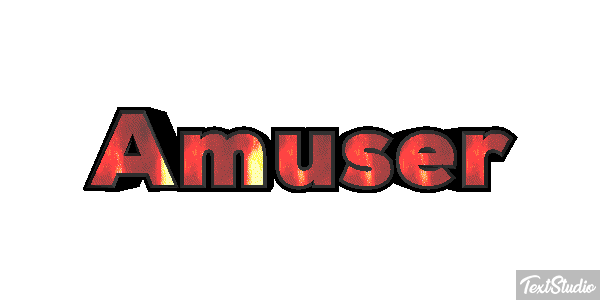 Amuser Texteffekt
