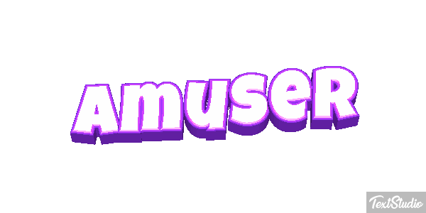 Amuser Texteffekt