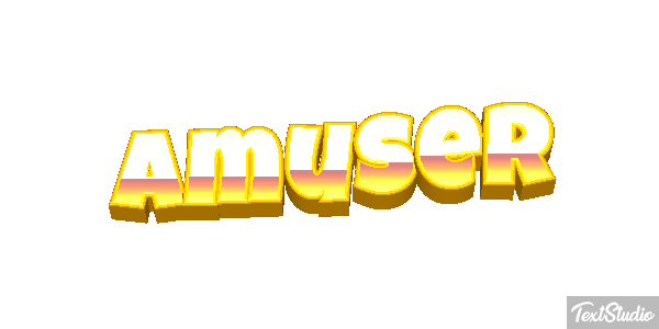 Amuser Texteffekt