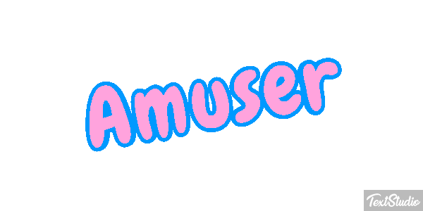 Amuser Texteffekt