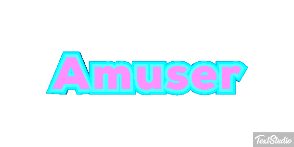 Amuser Texteffekt