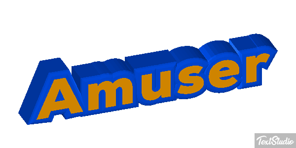 Amuser Texteffekt