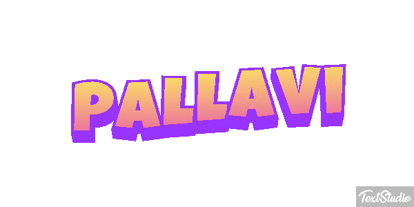Pallavi Text effect
