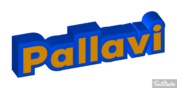 Pallavi Text effect