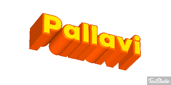 Pallavi Text effect