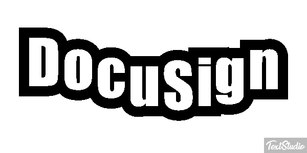 DocuSign Metin efekti