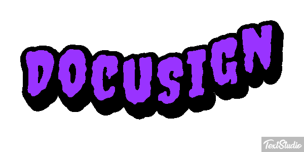 DocuSign Metin efekti