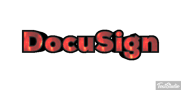 DocuSign Metin efekti