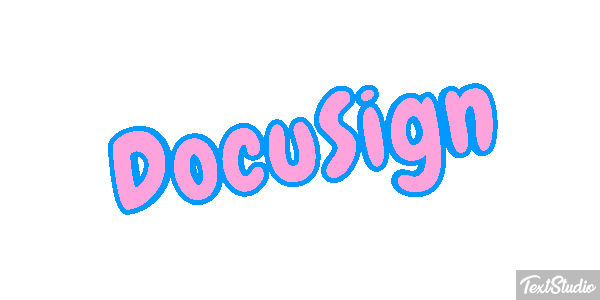 DocuSign Metin efekti