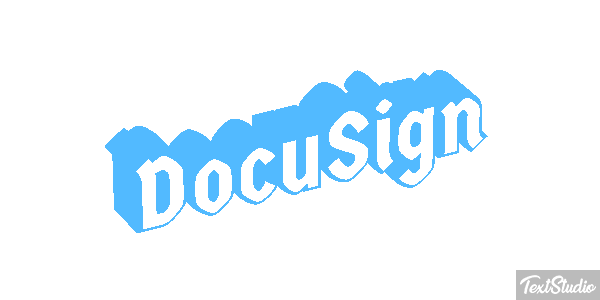 DocuSign Metin efekti