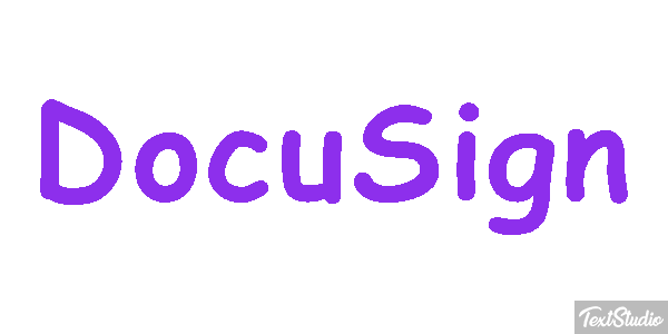 DocuSign Metin efekti