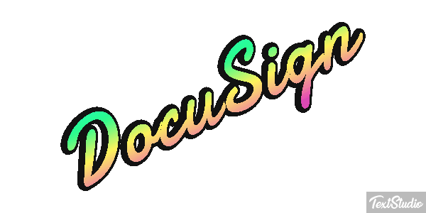 DocuSign Metin efekti